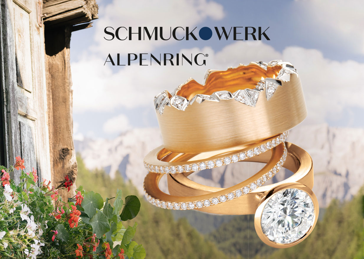Schmuck Werk Alpenringjpg 3er set